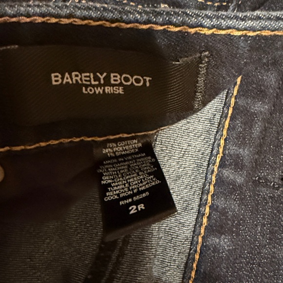 Express Dark Blue Women's Boot Cut Jeans - Picture 5 of 5